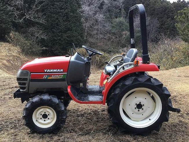 トラクター AF120　新品ハンマーナイフモアMK145付 写真３